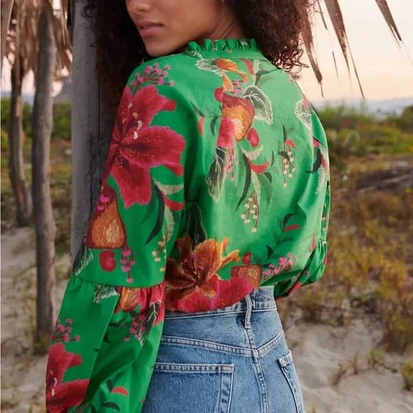 Bundle of Farm Rio Tops - Picture 2 of 12